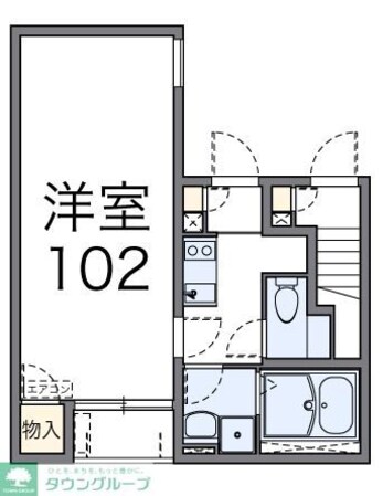 レオネクストアロサールの物件間取画像